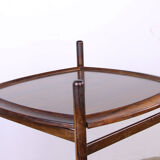 Brazilian service, 2 reversible trays Rosewood and Formica, Cantù Móveis for Interiores.