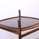 Brazilian service, 2 reversible trays Rosewood and Formica, Cantù Móveis for Interiores.