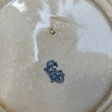 6 Terre de Fer Gien Ibis plates