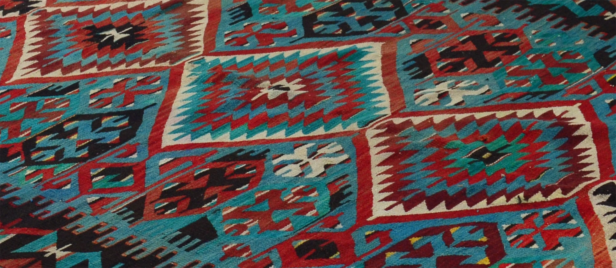 Anatolian handmade kilim rug 291 cm x 163 cm