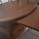 Table de salon merisier massif