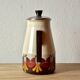 Vintage enameled metal and Bakelite coffee maker - 1960s