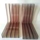 Set of 2 plexiglass vinyl record holders