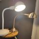 Ikea lamp Format A0103 white (cream) vintage 1980s