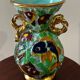 Cerdazur Monaco vase in ceramic with fish decoration