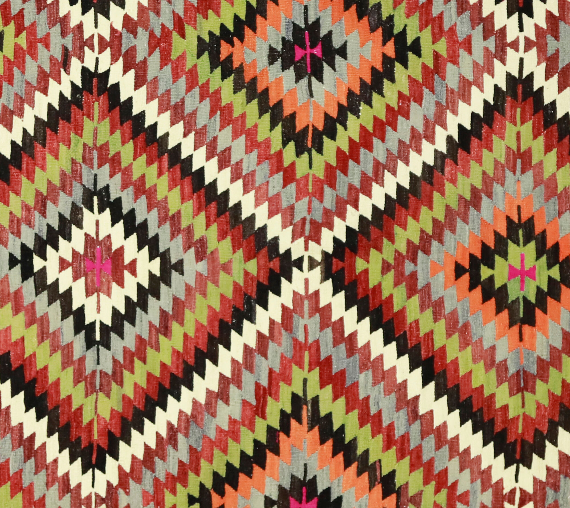 Anatolian handmade kilim rug 317 cm x 201 cm