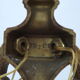Set of 3 bronze gold appliques style Louis XVI end 19th