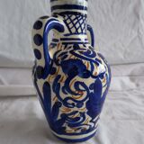 Small blue vase