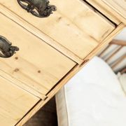Antique English pine chest of drawers