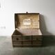 Coffre en bois, style industriel