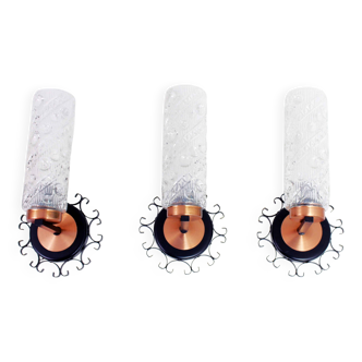 Set de 3 appliques vintage