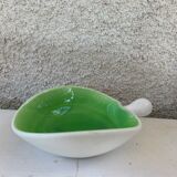 Vintage vallauris enamelled ceramic apple cup