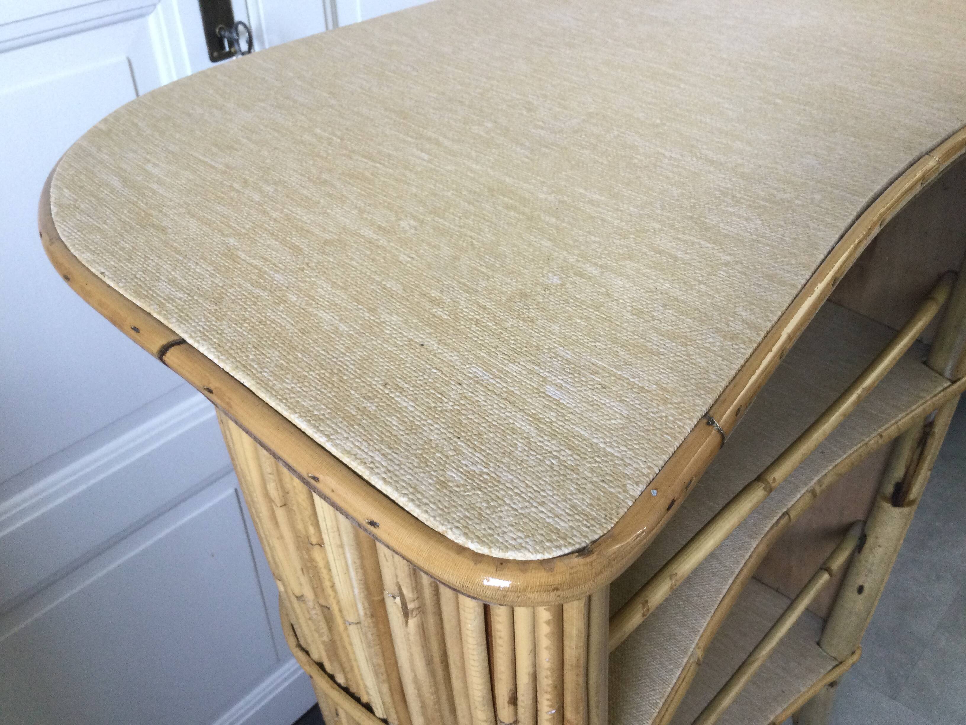 Vintage bamboo/rattan bar circa 1960