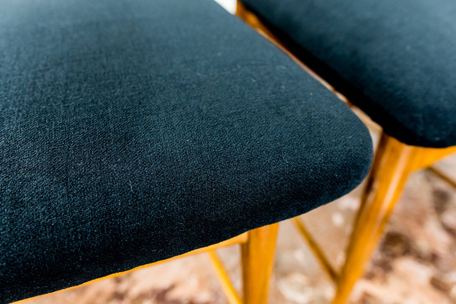 Mid Century Dining Chairs By Bernard Malendowicz, Poland, 1960s, Set Of 6