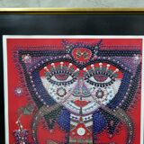 Max Walter Svanberg, 1980s, Hand signed print, Framed