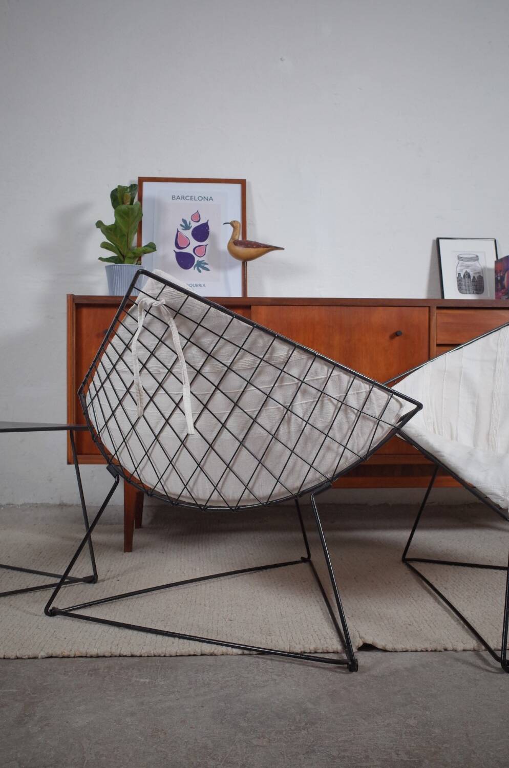 2 x OTI Gammelgaard Diamond Sessel + Tisch