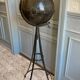 Atypical industrial furniture riveted sphere