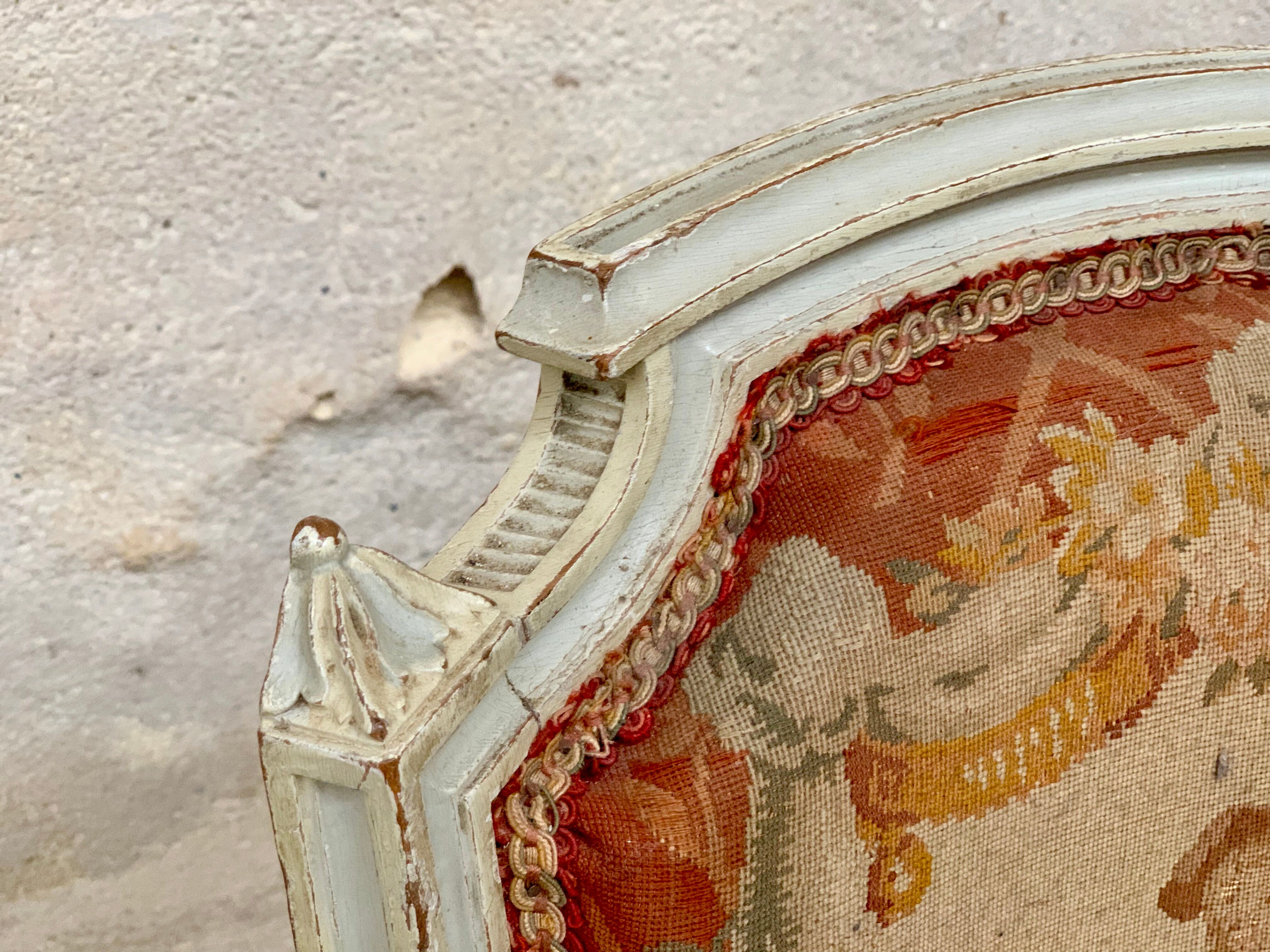 Pair of Louis XVI style chairs