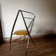 Yamakado chair, chrome and yellow skai