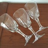 Set of 12 vintage wine glasses 1960