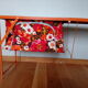 Table de camping pliante orange