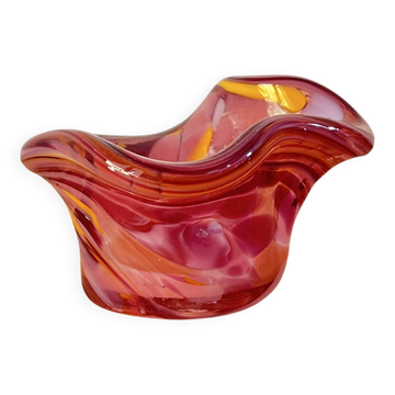 Cendier ou vide poche en verre soufflé dlg Murano