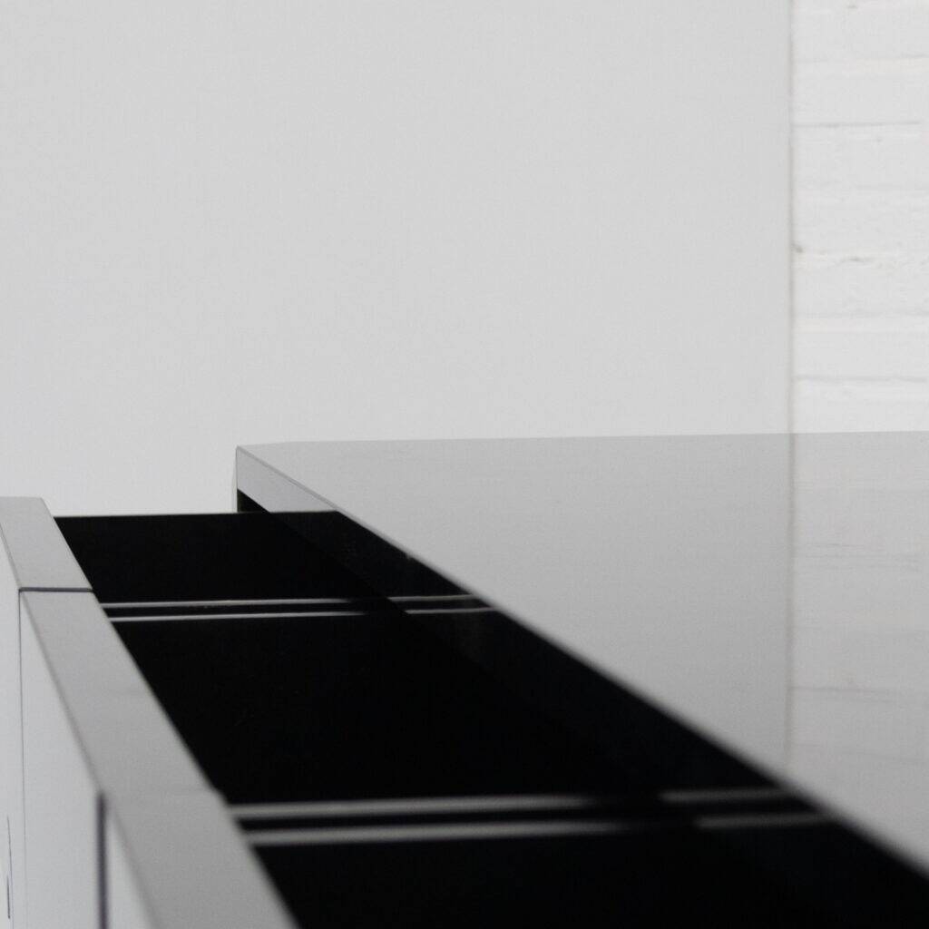 Italian Alveo Sideboard by Willy Rizzo 1970s