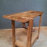 Wooden set for children with tools