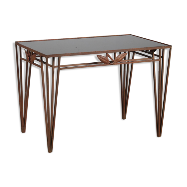 Table basse Hollywood Regency des années 1950 de France