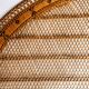 Vintage rattan headboard