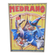 Medrano circus poster on wood support