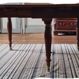 Large English mahogany dining room table