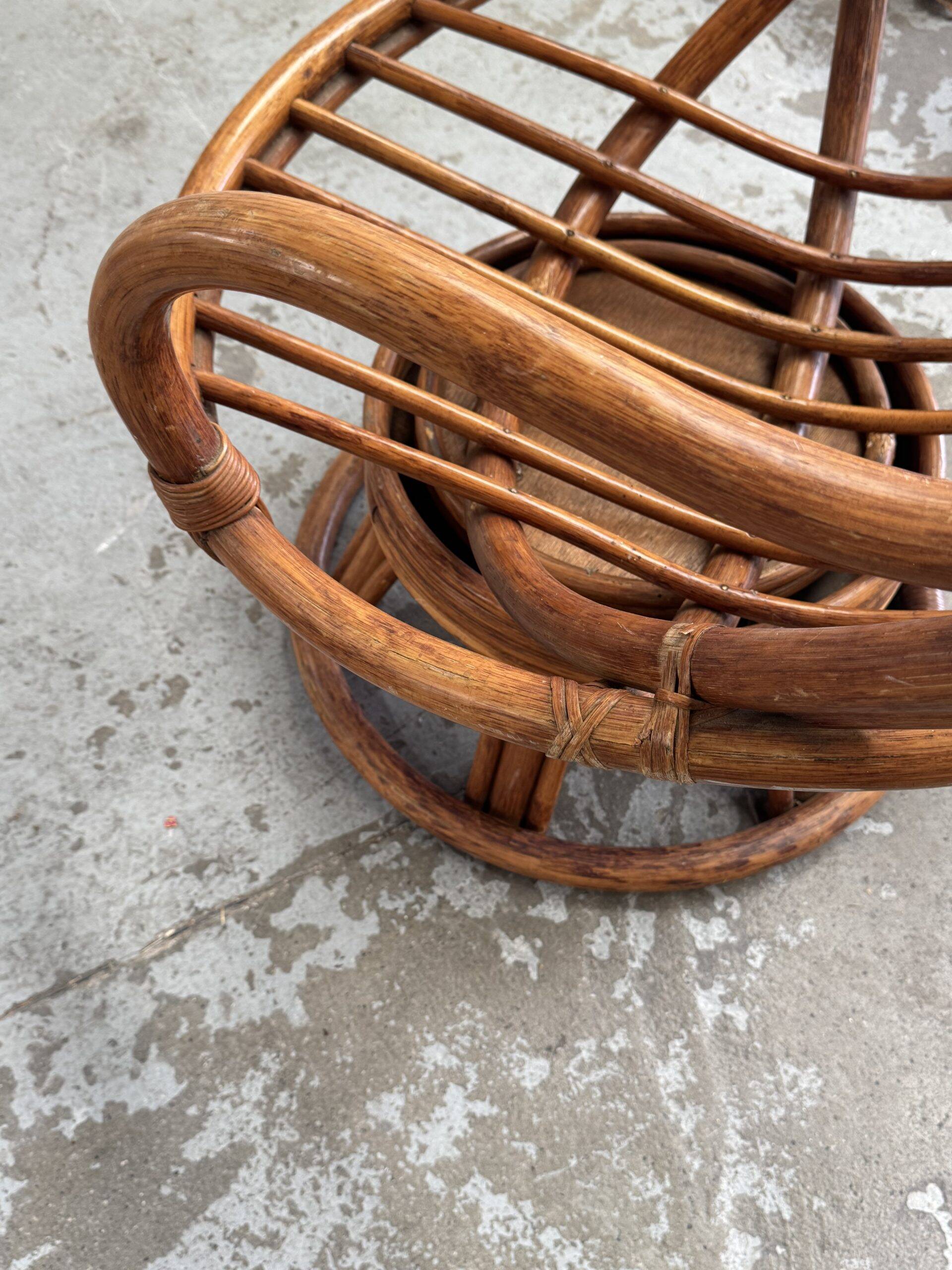 Fauteuil en rotin