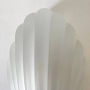 Appliques coquillage verre dépoli