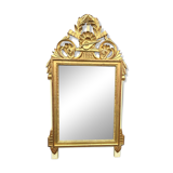 Antique Louis XVI style gilded mirror