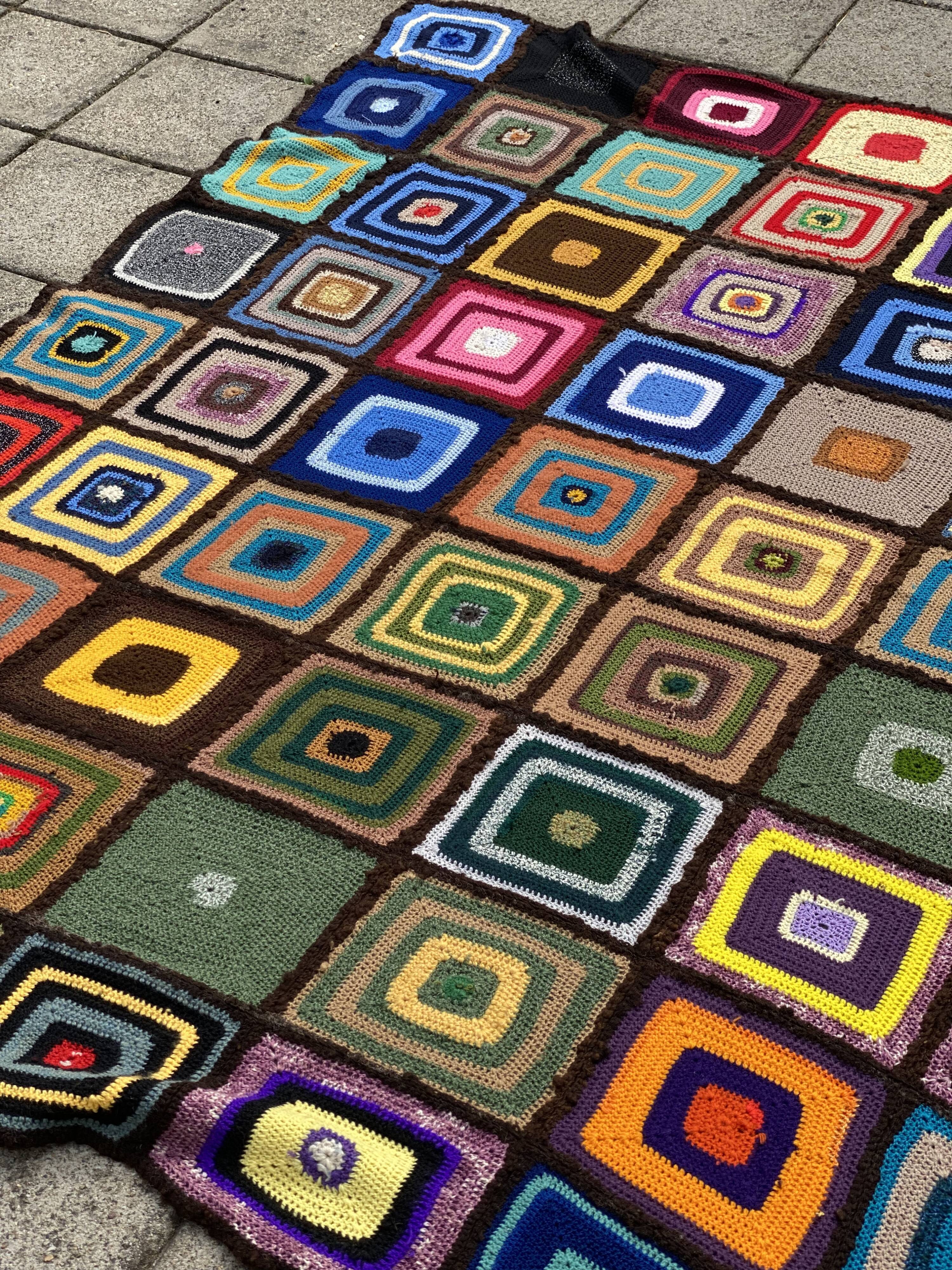 Hand woven babette blankets