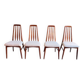 Dining Chairs by Niels Koefoed for Koefoeds Hornslet, Set of 4