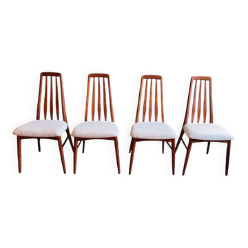 Dining chairs by Niels Koefoed for Koefoeds Hornslet, set of 4.