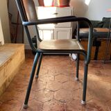 School chairs with armrest