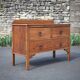 Wooden sideboard, small storage unit, vintage drawer cabinet