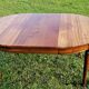 Table ronde avec rallonges