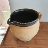 Pitcher in glazed earth