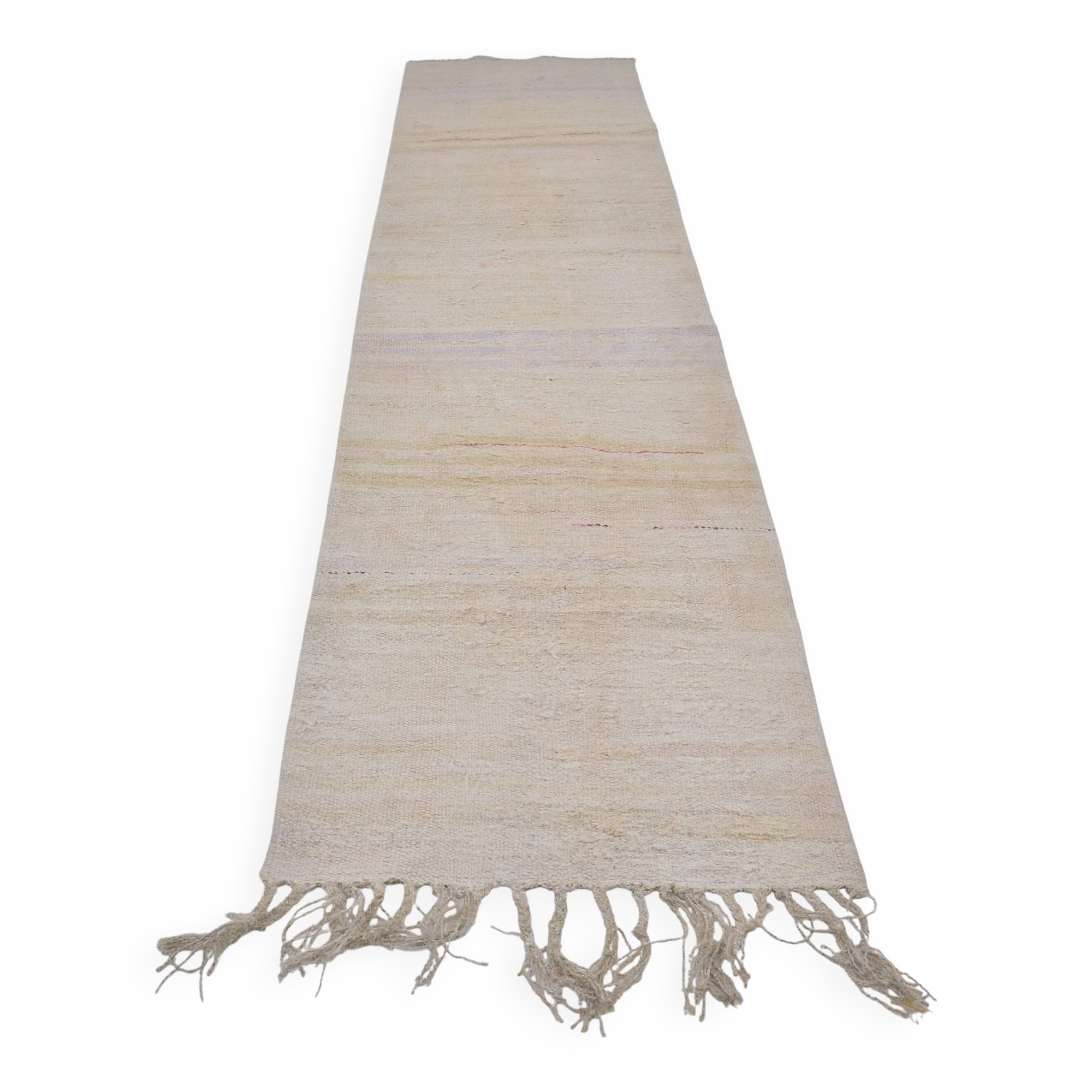 Vintage Turkish Hemp Kilim Runner sku3982