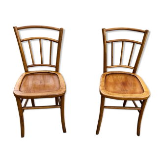 Pair of Luterma bistro chairs