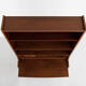 Midcentury Danish secretaire book shelf in teak by Nexø 1960s