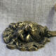 Lion head coat hooks in solid brass, Peerage England