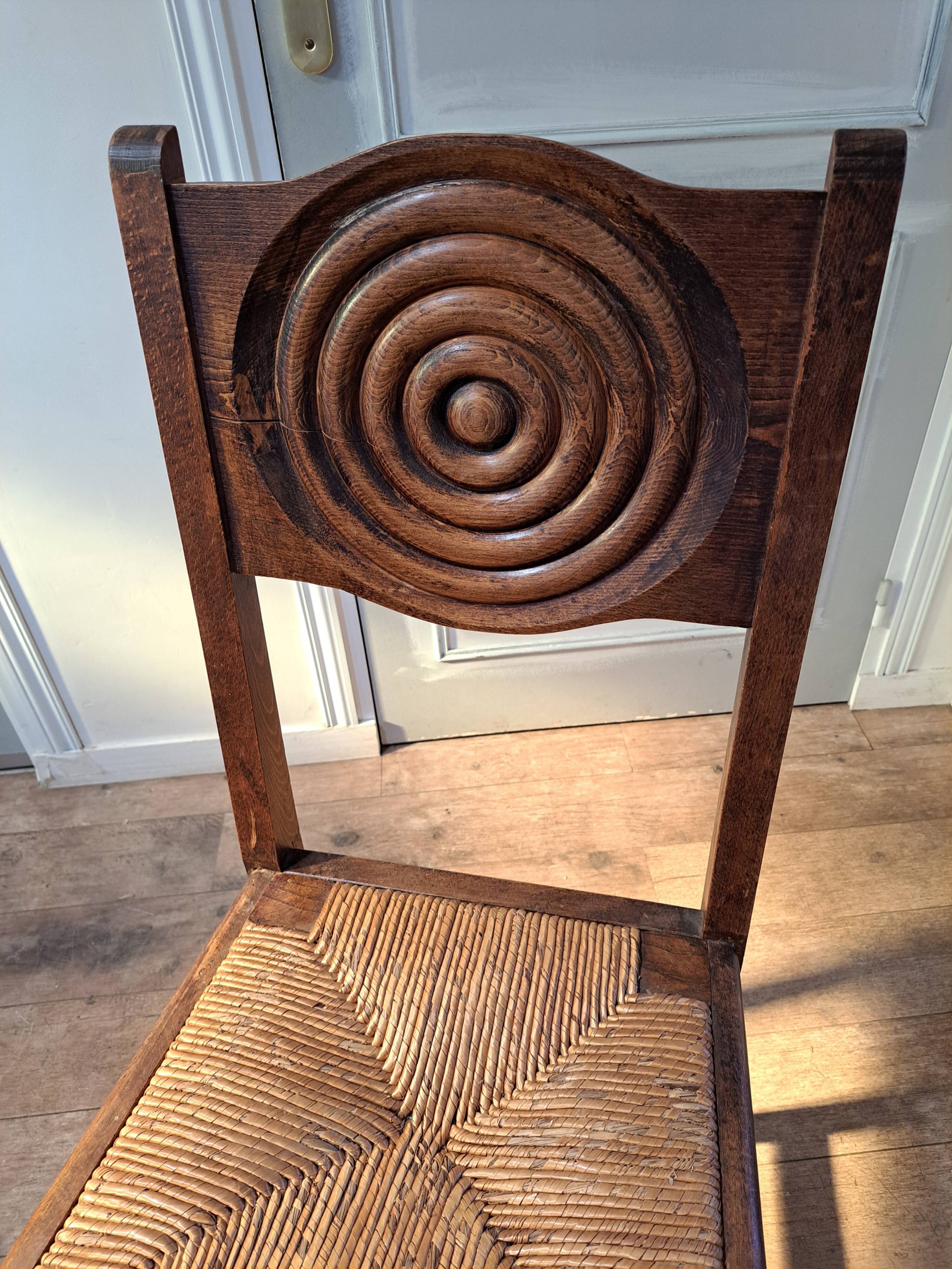 6 arts and crafts chairs