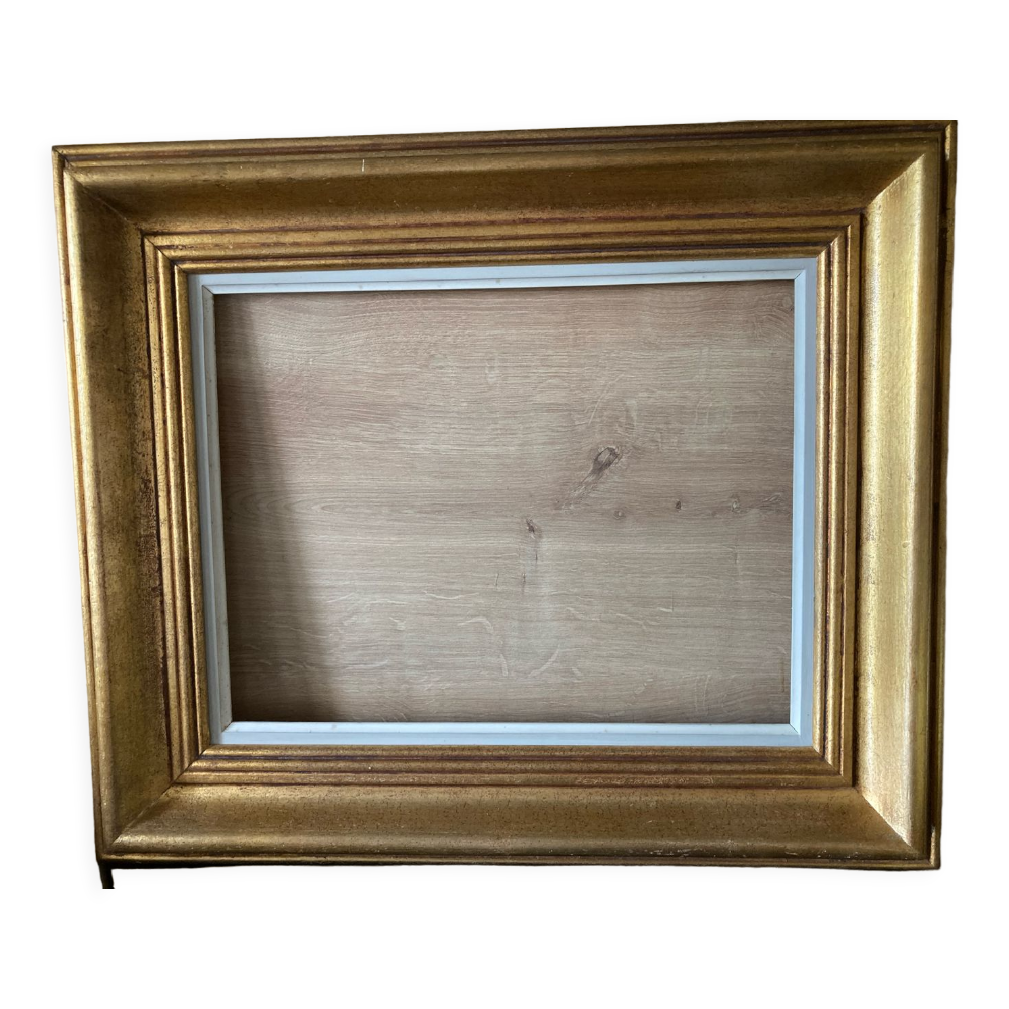Old gilded frame