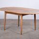 Round Oak Dining Table attributed to Svend Aage Madsen for K. Knudsen, Denmark, 1960s