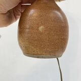 Sandstone lamp and its jute cord lampshade